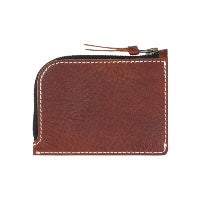 Wallet hand made brown