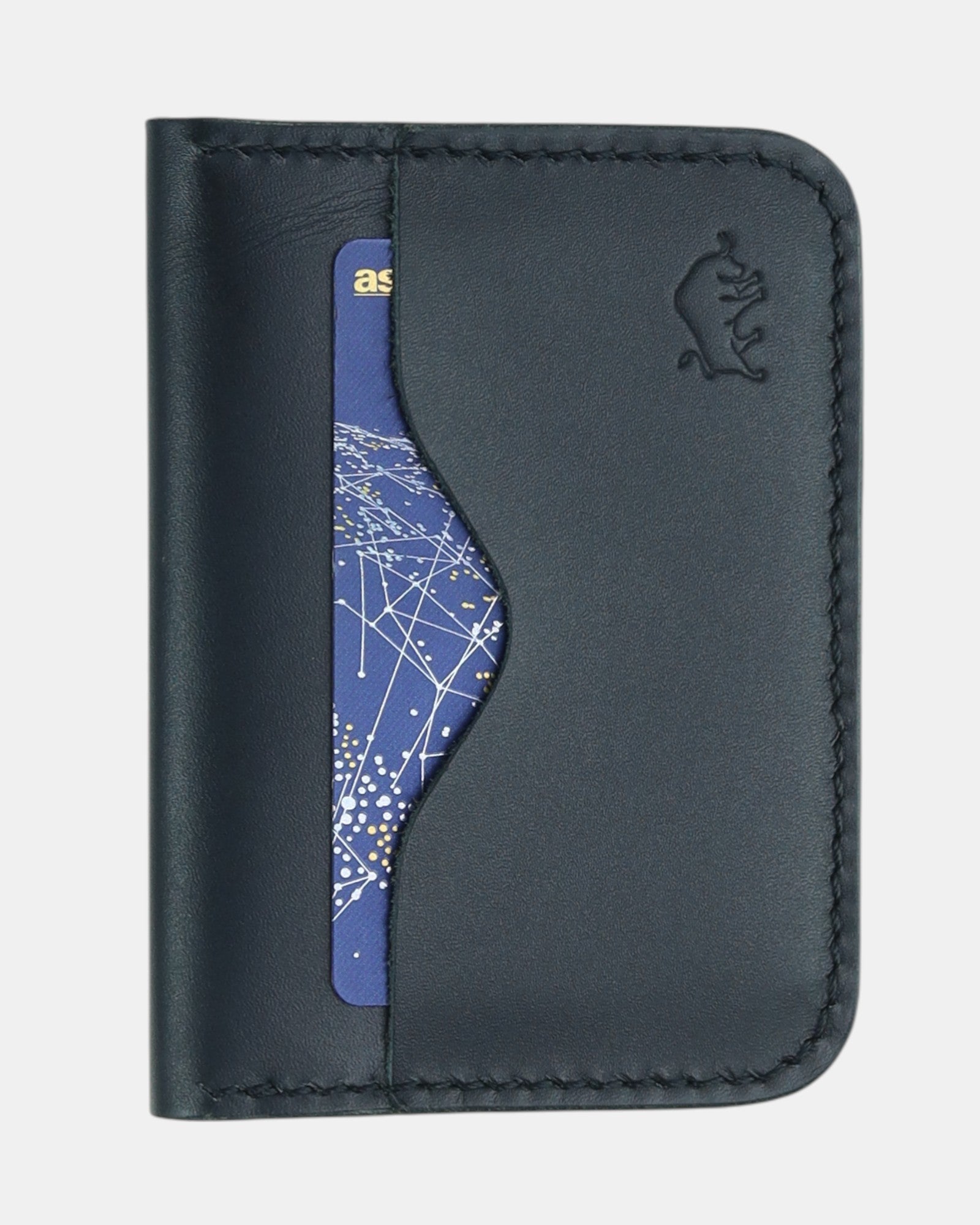 Handmade Real Leather Card Holder - D-500