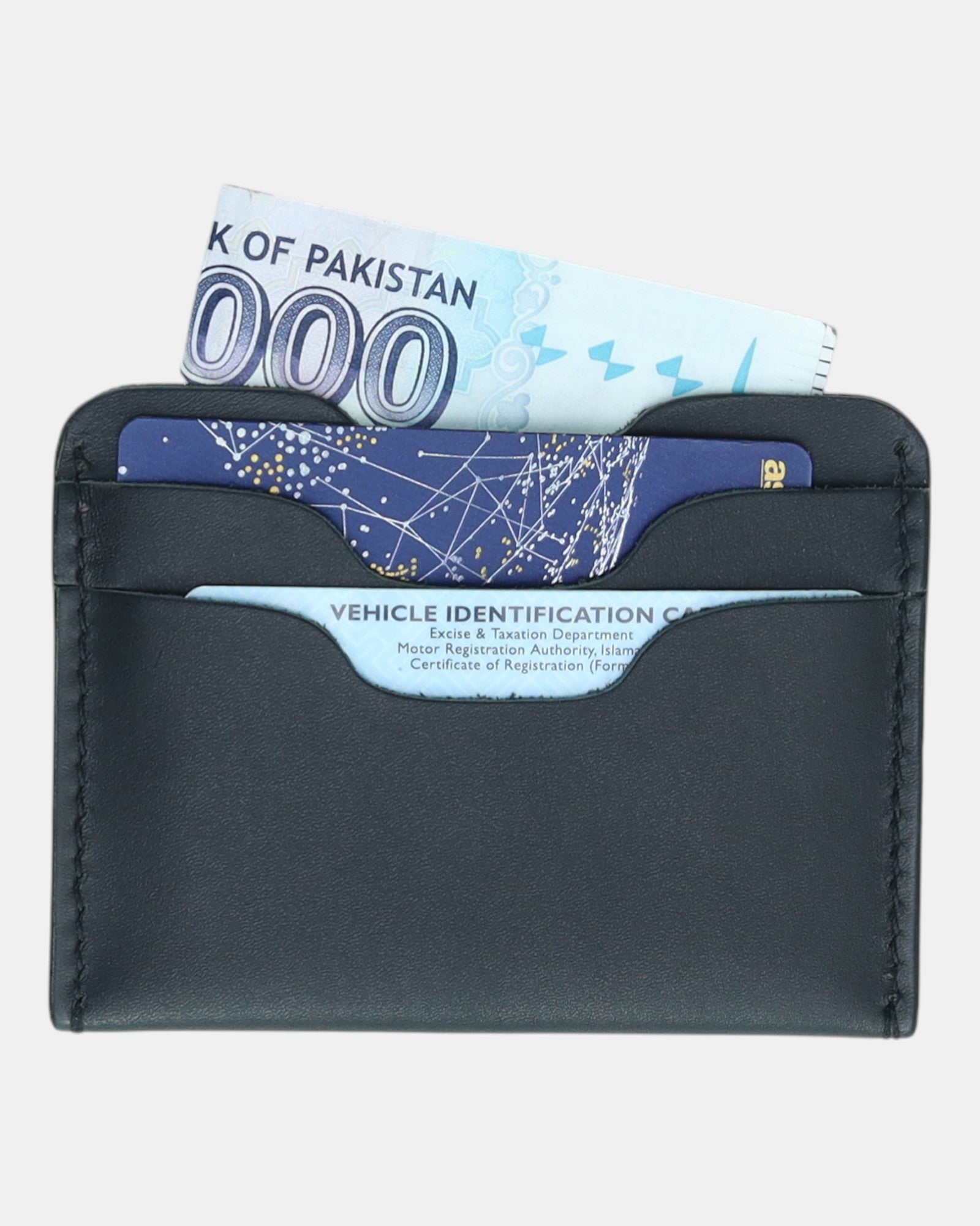 Handmade Real Leather Card Holder - D-300