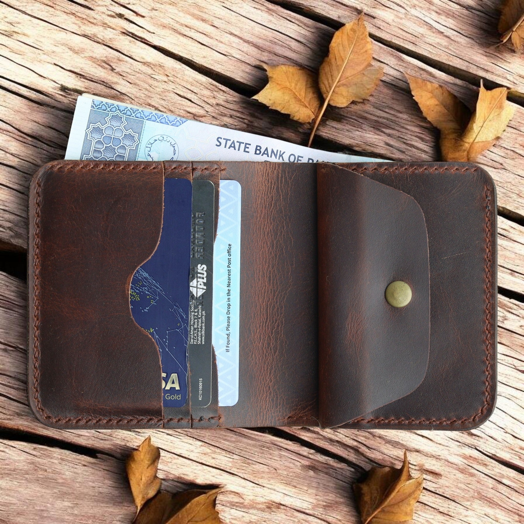 Bifold Elegant Finished Wallet
